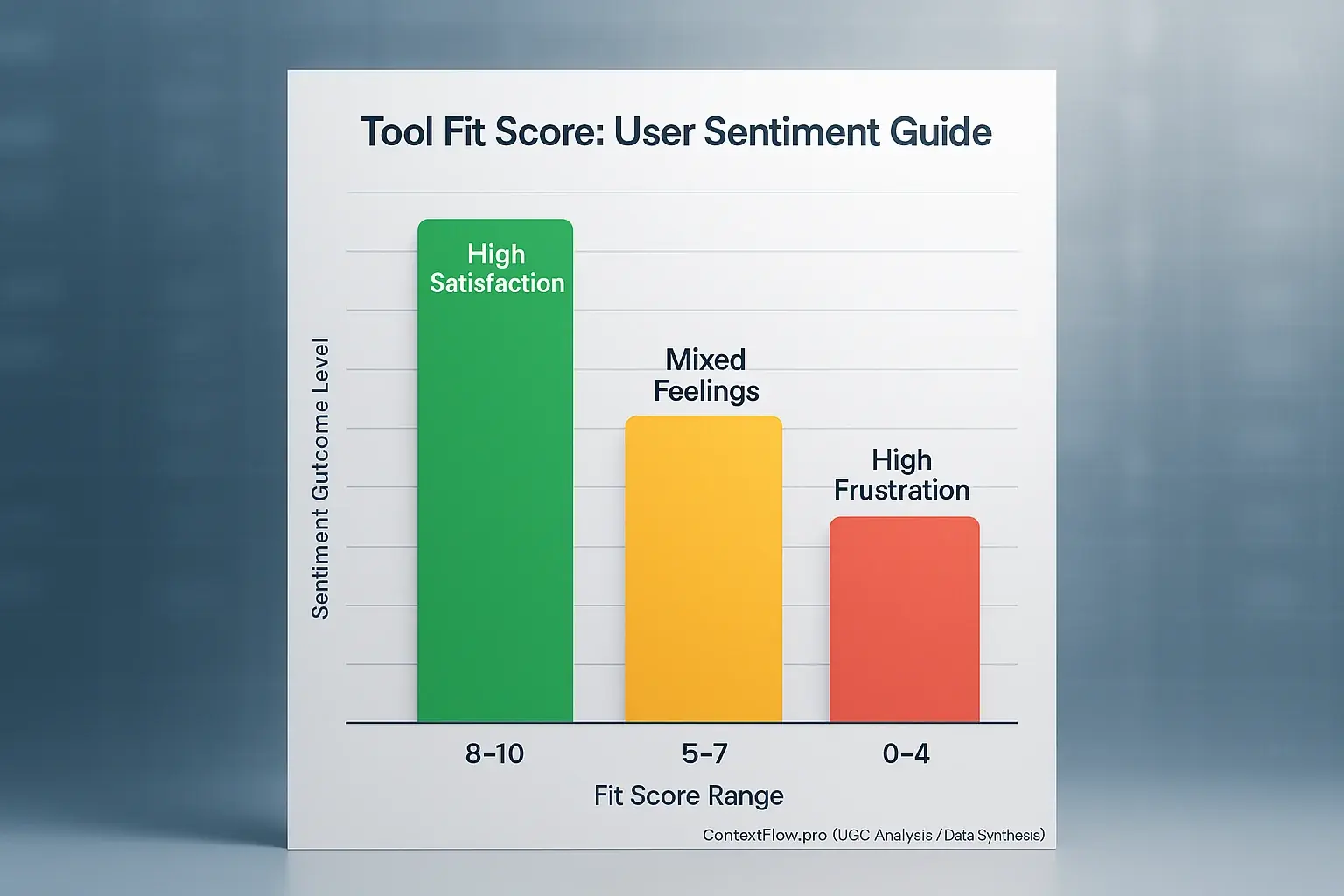 Bar chart: Fit Score ranges (8-10 high satisfaction, 5-7 mixed, 0-4 frustration) show hybrid workflow sentiment.